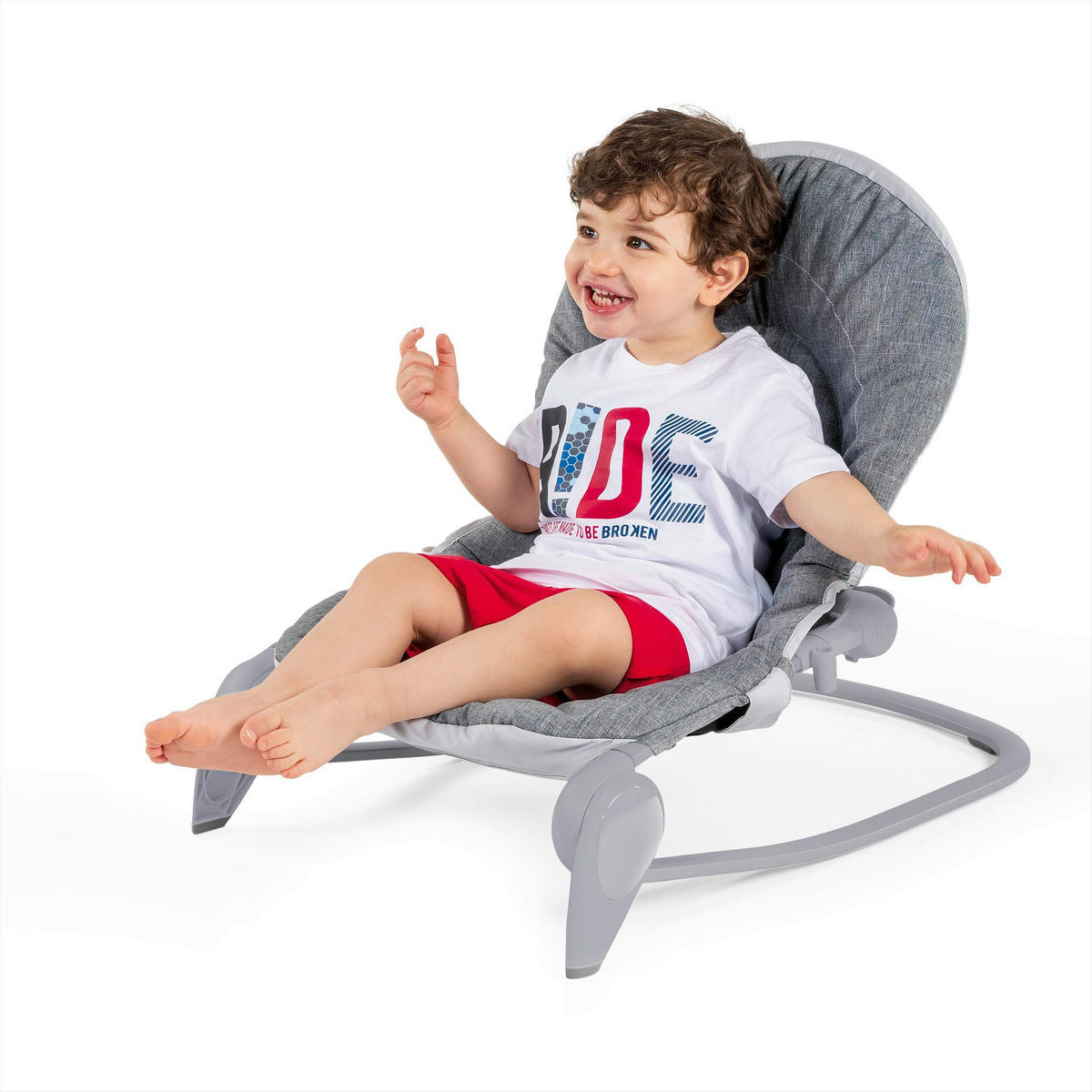 SCHAUKELWIPPE  - Grau, Basics, Textil (47/78/46/62cm) - Chicco