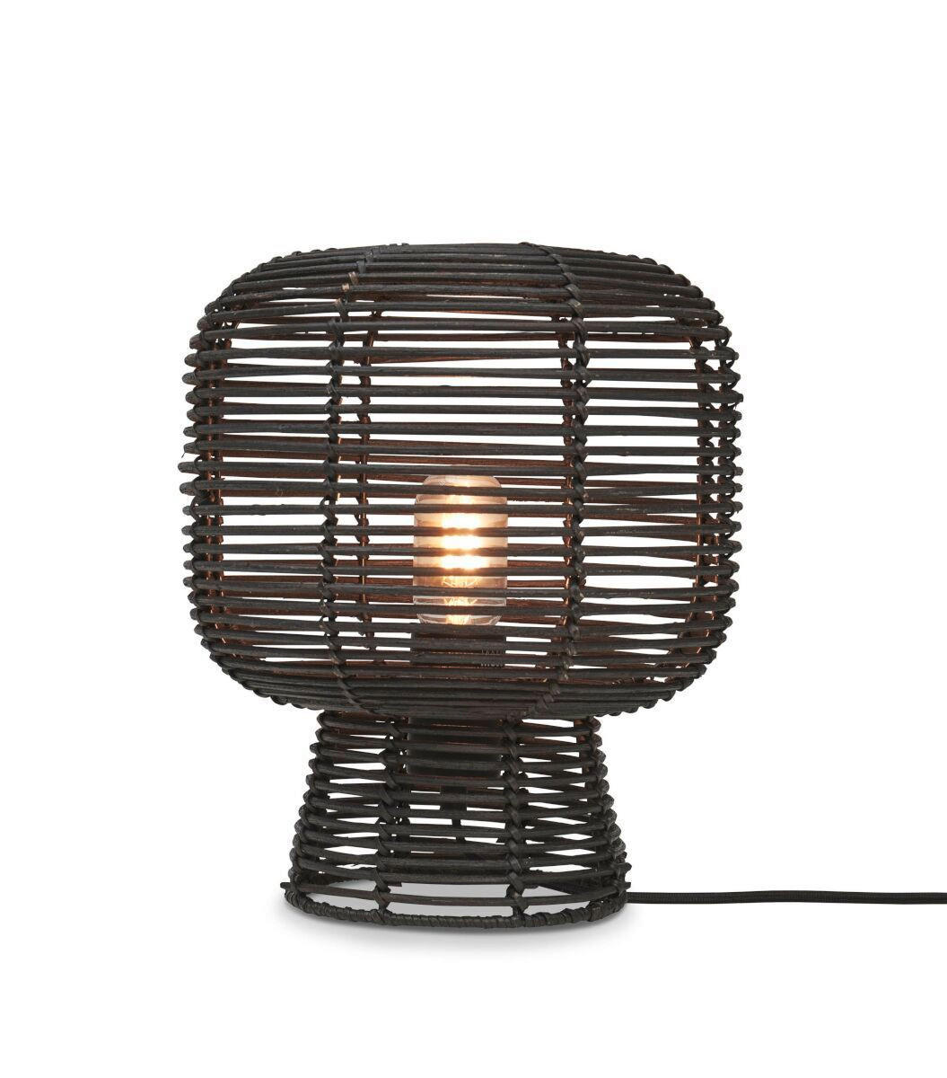 TISCHLEUCHTE GOOD&MOJO  27/27/30 cm   - Schwarz, Trend (27/27/30cm) - Good & Mojo