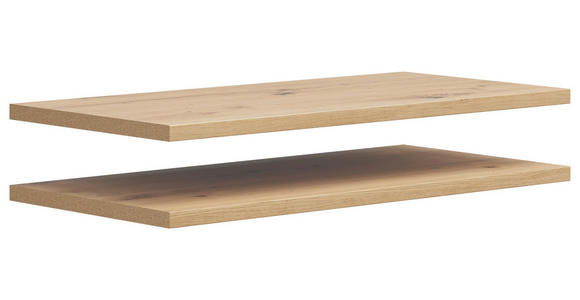 EINLEGEBODENSET 76,9/2,2/36 cm - Eiche Artisan, MODERN, Holzwerkstoff (76,9/2,2/36cm) - Carryhome