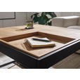 COUCHTISCH in Holz, Metall, Holzwerkstoff 83/83/45 cm  - Eichefarben/Schwarz, Design, Holz/Holzwerkstoff (83/83/45cm) - Novel