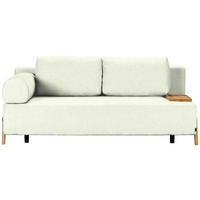 SCHLAFSOFA Teddystoff Weiß  - Naturfarben/Weiß, Design, Holz/Textil (211/88/102cm) - Niels Andersson