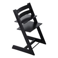 HOCHSTUHL Tripp Trapp Schwarz Black  - Schwarz, Basics, Holz (46/79/49cm) - Stokke
