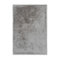 HOSSZÚ SZÁLÚ SZŐNYEG   - ezüst, Basics, műanyag (160/230cm)