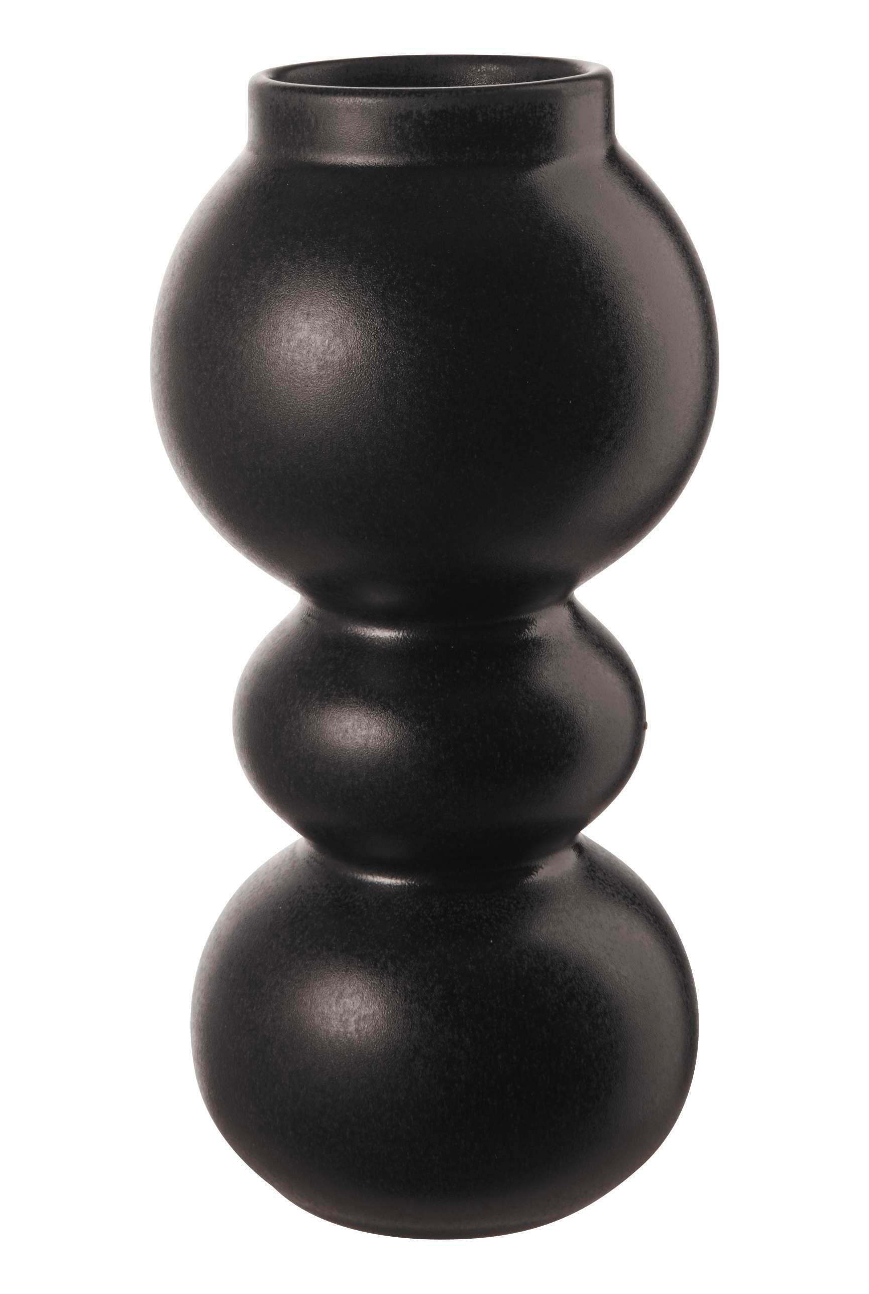 VASE 23,5 cm  - Schwarz, Basics, Stein (7/23,5cm) - ASA