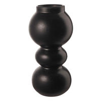 VASE 23,5 cm  - Schwarz, Basics, Stein (7/23,5cm) - ASA