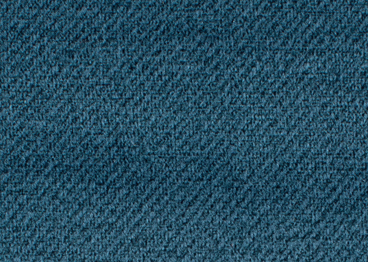 3-SITZER-SOFA in Mikrofaser Blau  - Blau, Design, Holz/Textil (187/101/95cm) - Stylife