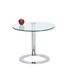 BEISTELLTISCH in Metall, Glas 50/40/44-62 cm - Klar/Chromfarben, Design, Glas/Metall (50/40/44-62cm) BEISTELLTISCH in Metall, Glas 50/40/44-62 cm - Klar/Chromfarben, Design, Glas/Metall (50/40/44-62cm)