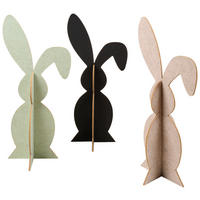 DEKOHASE - Hellbraun/Schwarz, LIFESTYLE, Kunststoff/Textil (23/49,5/17,5cm)