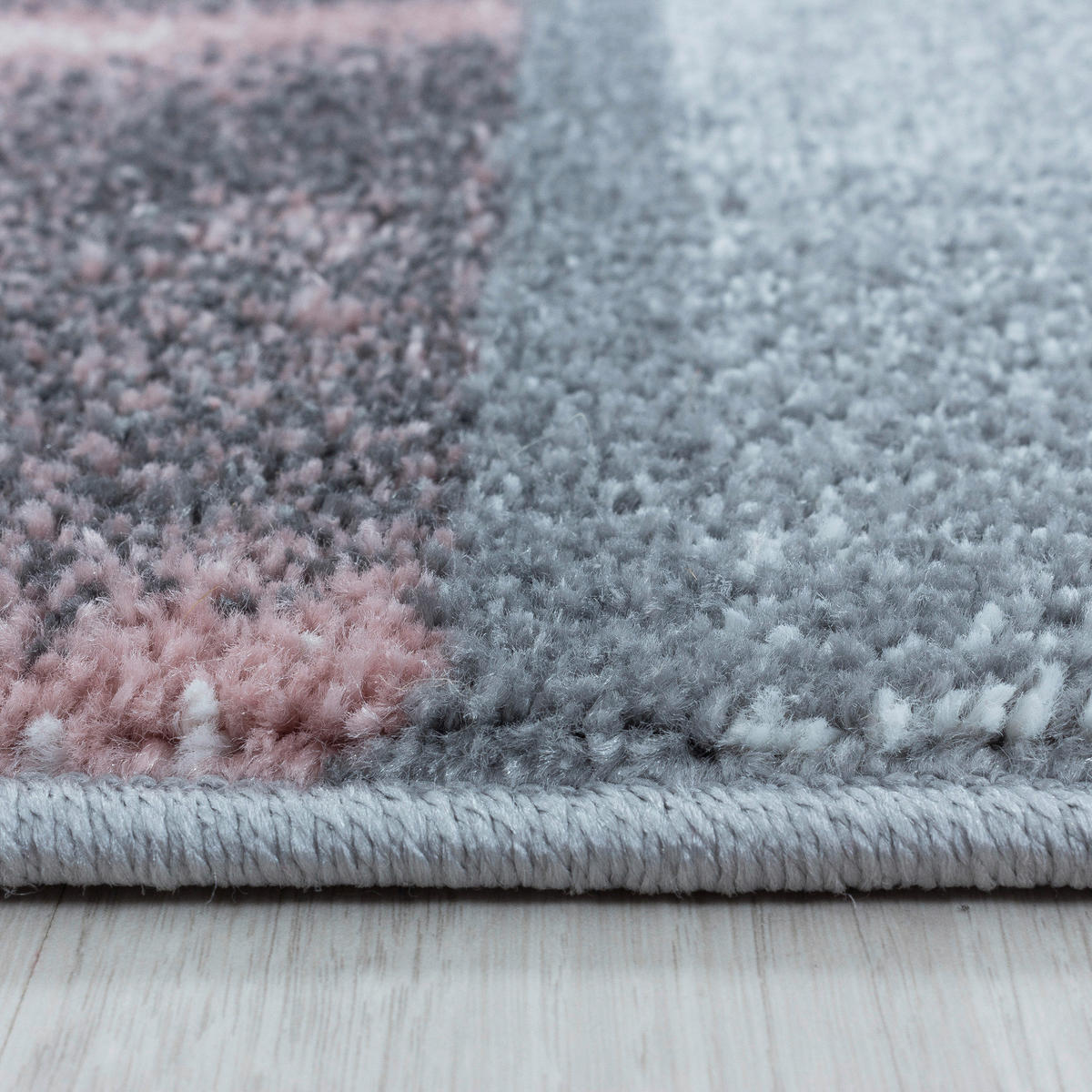TKANI TEPIH 140/200 cm   ružičasta  Ottawa 4201 rosa  - ružičasta, Design, tekstil (140/200cm)