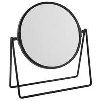 SMINKTÜKÖR  - fekete, Trend, üveg/fém (20,9/7,9/22,7cm) - Homeware