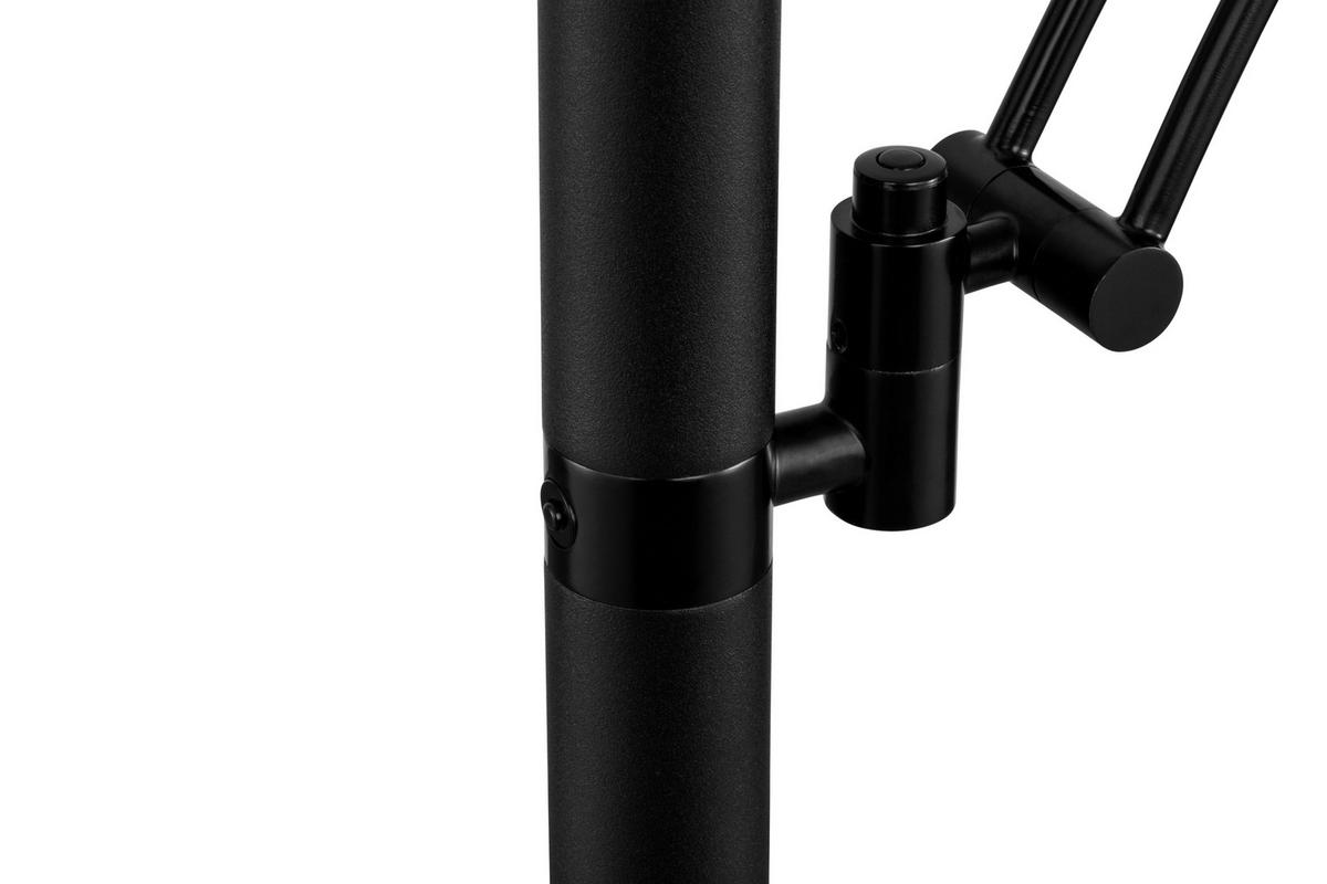 LED-DECKENFLUTER Niko 35/180 cm  - Schwarz, KONVENTIONELL, Kunststoff/Metall (35/180cm) - Dieter Knoll