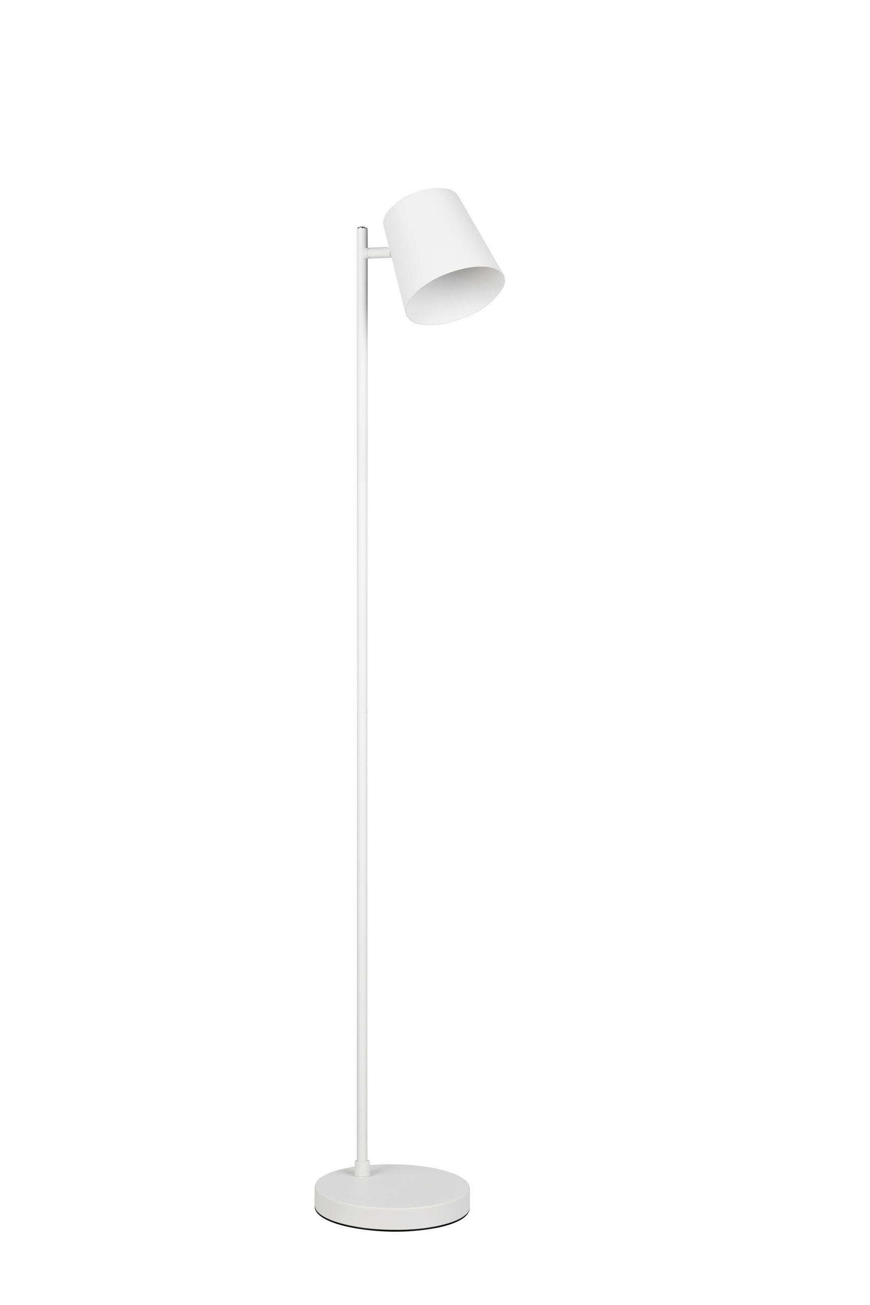 AKKU-STEHLEUCHTE 20/125 cm    - Weiß, KONVENTIONELL, Metall (20/125cm)