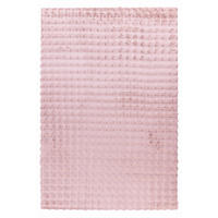 HOCHFLORTEPPICH  Wohnzimmer 200/290 cm Hailey Rosa rechteckig  - Rosa, Basics, Textil (200/290cm) - Novel