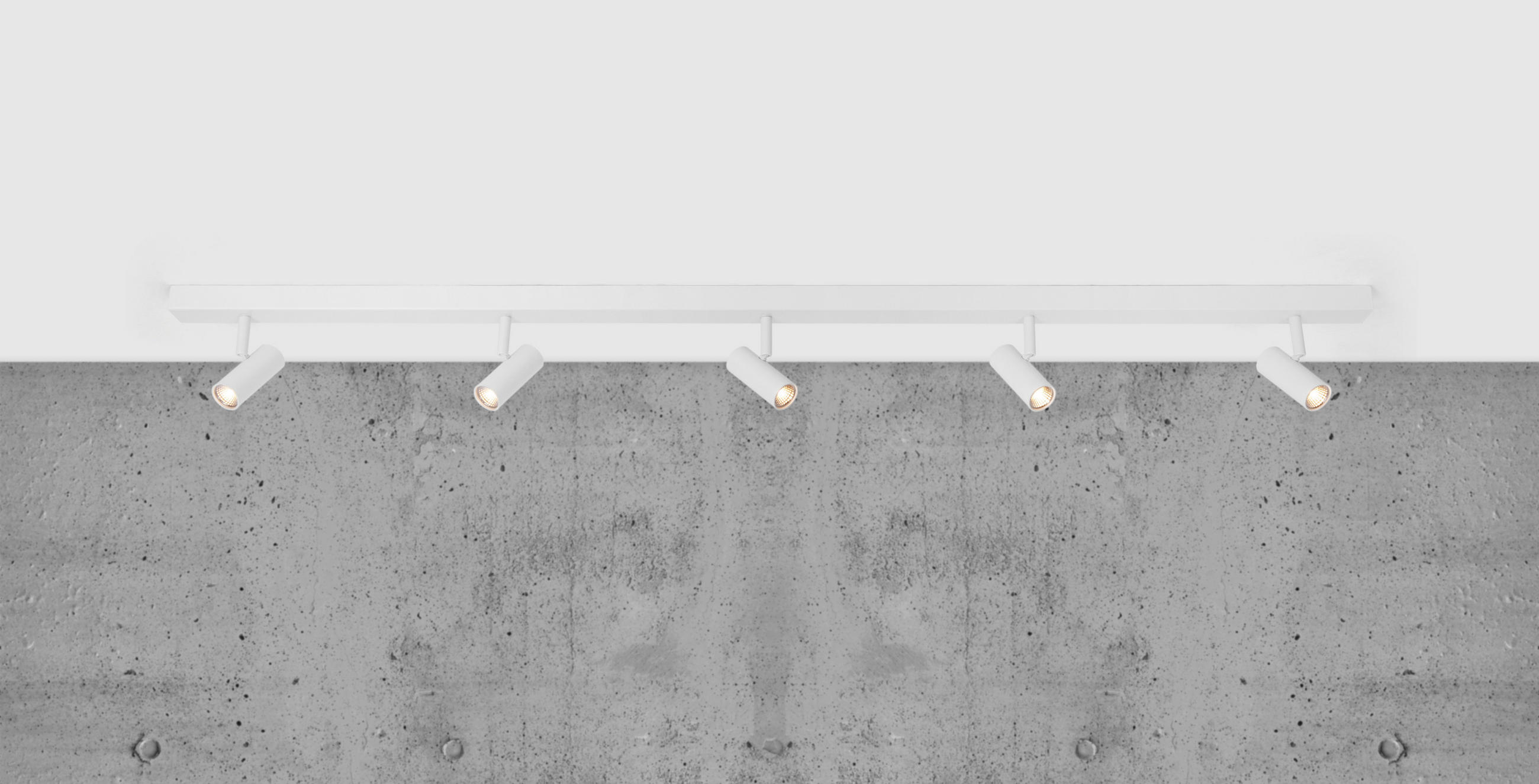 DECKENSTRAHLER 118/12/3,5 cm - Weiß, Design, Metall (118/12/3,5cm) - Nordlux