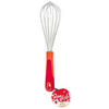SCHNEEBESEN - Edelstahlfarben/Rot, Basics, Kunststoff/Metall (6,5/27cm) - Birkmann