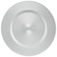 FARFURIE PLATOU  34 cm  - argintiu, Konventionell, sticlă (34cm) - Novel