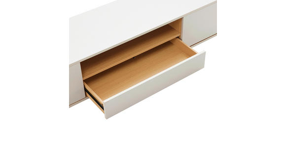 LOWBOARD  in 150/30/40 cm  - Eichefarben/Weiß, Design, Holzwerkstoff (150/30/40cm) - Xora