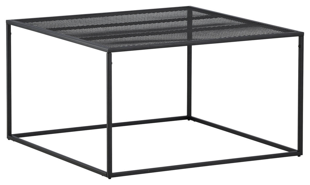 SOFFBORD i metall 80/80/45 cm  - svart, Design, metall (80/80/45cm) - Livetastic