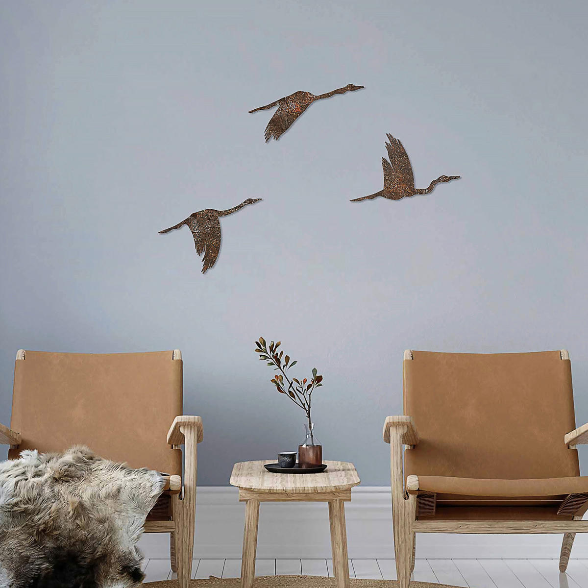 METALLBILD  - Bronzefarben, Basics, Metall (18/27cm)