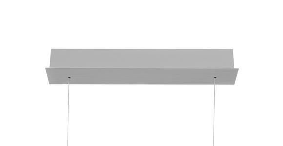 LED-HÄNGELEUCHTE 115/7,5/150 cm  - Silberfarben, Design, Metall (115/7,5/150cm) - Dieter Knoll