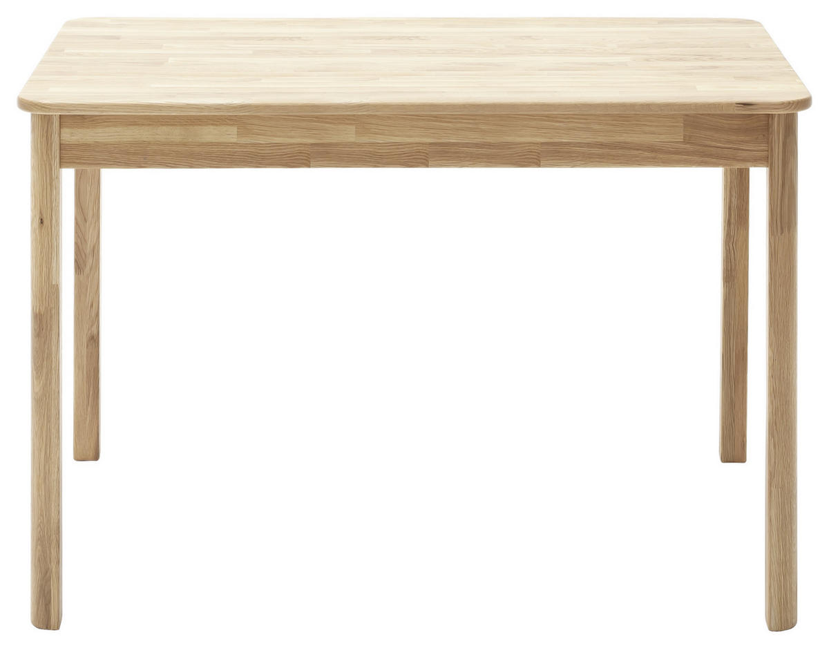 ESSTISCH Wildeiche massiv rechteckig Wildeiche  - Wildeiche, KONVENTIONELL, Holz (120/80/76cm) - MID.YOU
