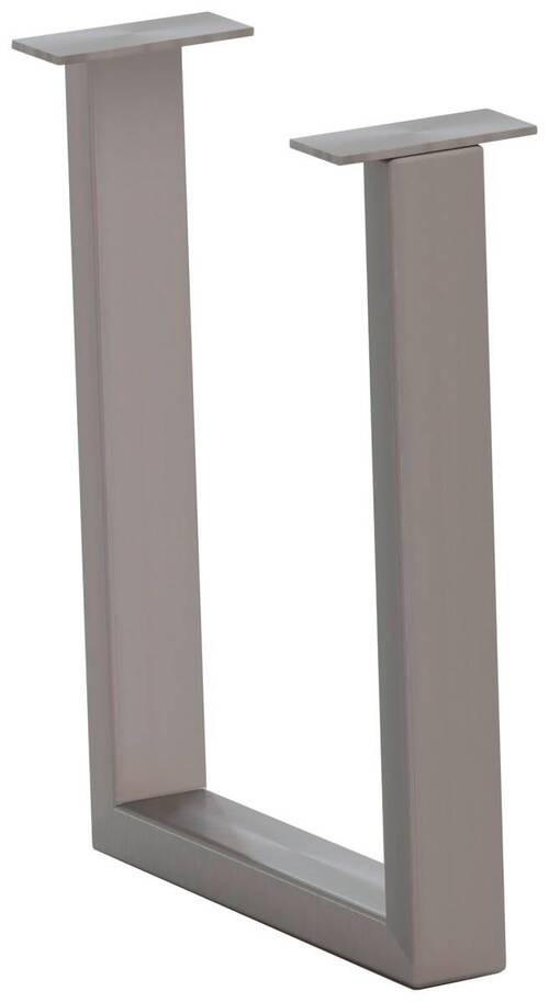 BANKGESTELL 6/45/32 cm  - Edelstahlfarben, Design, Metall (6/45/32cm) - Waldwelt