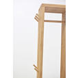 GARDEROBE  in 157/195/51 cm  - Eichefarben, Natur, Glas/Holz (157/195/51cm) - Linea Natura