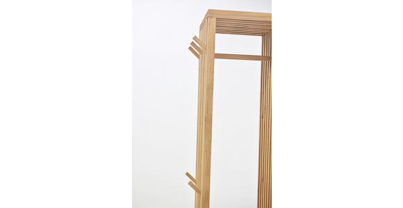 GARDEROBE  in 157/195/51 cm  - Eichefarben, Natur, Glas/Holz (157/195/51cm) - Linea Natura