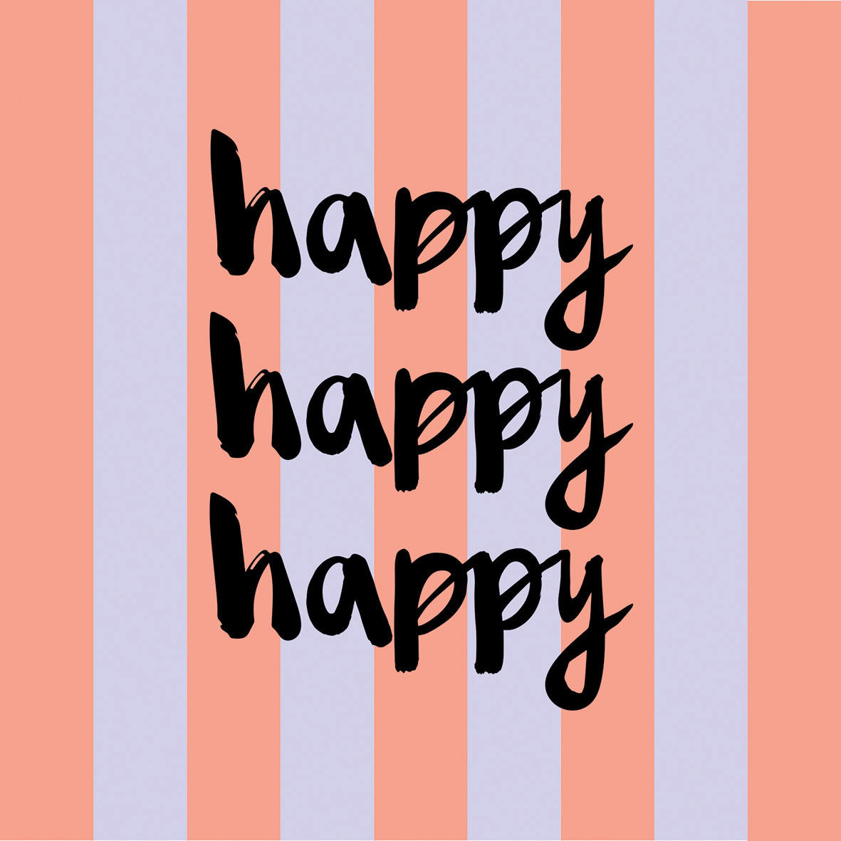 SERVIETTE  17.5/17.5 cm   - Multicolor, Basics, Papier (17.5/17.5cm) - PPD