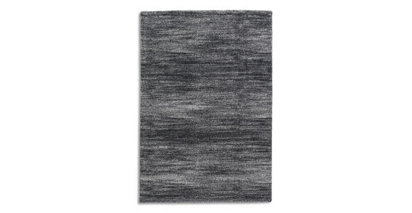 WEBTEPPICH 67/130 cm Savona Anthrazit, Grau  - Anthrazit/Grau, Design, Kunststoff/Textil (67/130cm) - Novel
