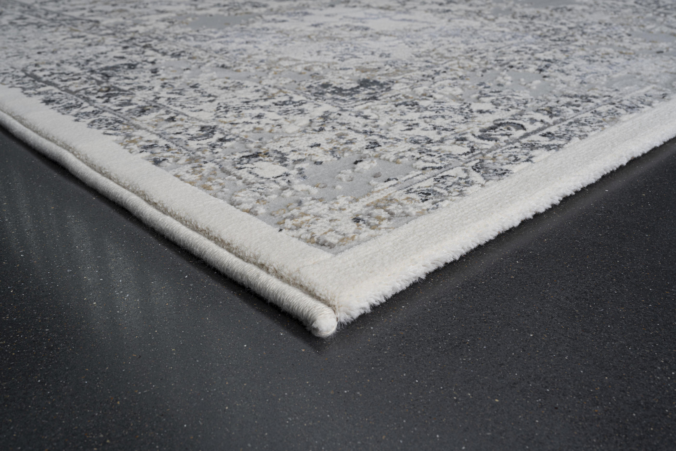 WEBTEPPICH 200/290 cm Samira Creme, Grau, Hellgrau  - Creme/Hellgrau, Design, Textil (200/290cm)