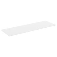 OBERPLATTE  Glas  Weiß  - Weiß, Basics, Glas (135,60/40,50/0,40cm) - Voleo