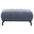 HOCKER in Textil Grau - Schwarz/Grau, Design, Textil/Metall (98/45/68cm) - Carryhome HOCKER in Textil Grau - Schwarz/Grau, Design, Textil/Metall (98/45/68cm) - Carryhome