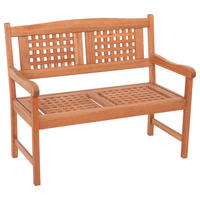 GARTENBANK 108/90/58 cm Eukalyptusholz   - Naturfarben, Basics, Holz (108/90/58cm) - Gardenson