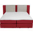 BOXSPRINGBETT in Grau, Rot - Rot/Alufarben, KONVENTIONELL, Kunststoff/Textil (160/200/cm) - Bentley BOXSPRINGBETT in Grau, Rot - Rot/Alufarben, KONVENTIONELL, Kunststoff/Textil (160/200/cm) - Bentley