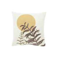 KISSENHÜLLE Zen 45/45 cm  - Gelb, Design, Textil (45/45cm)