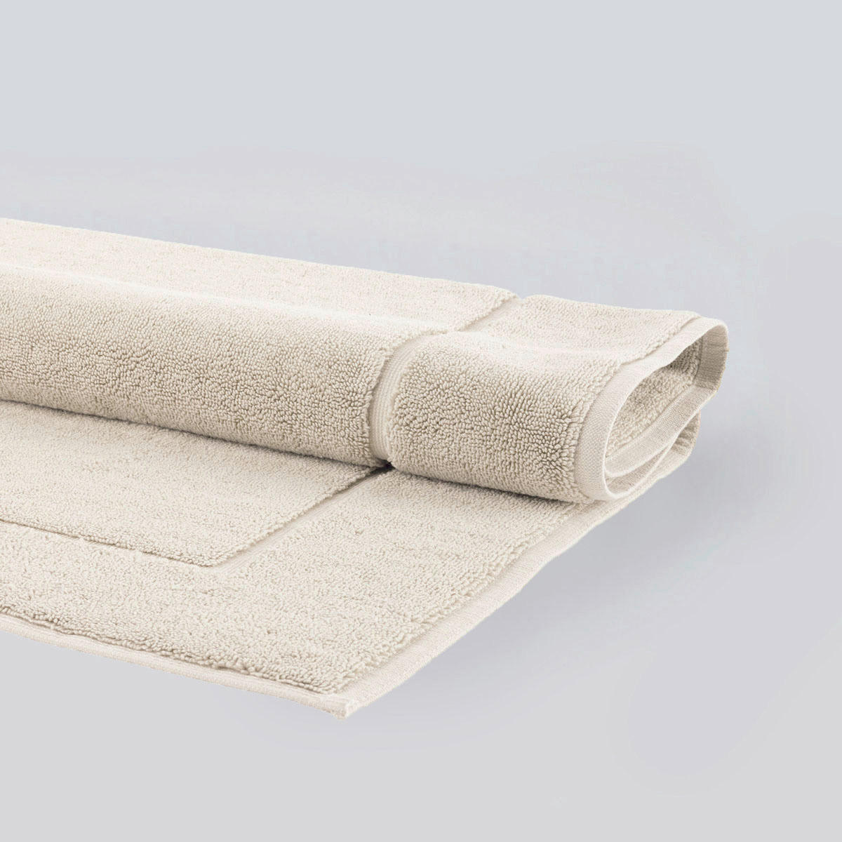 BADEMATTE London Creme 70/120 cm  - Creme, Basics, Textil (70/120cm) - Aquanova