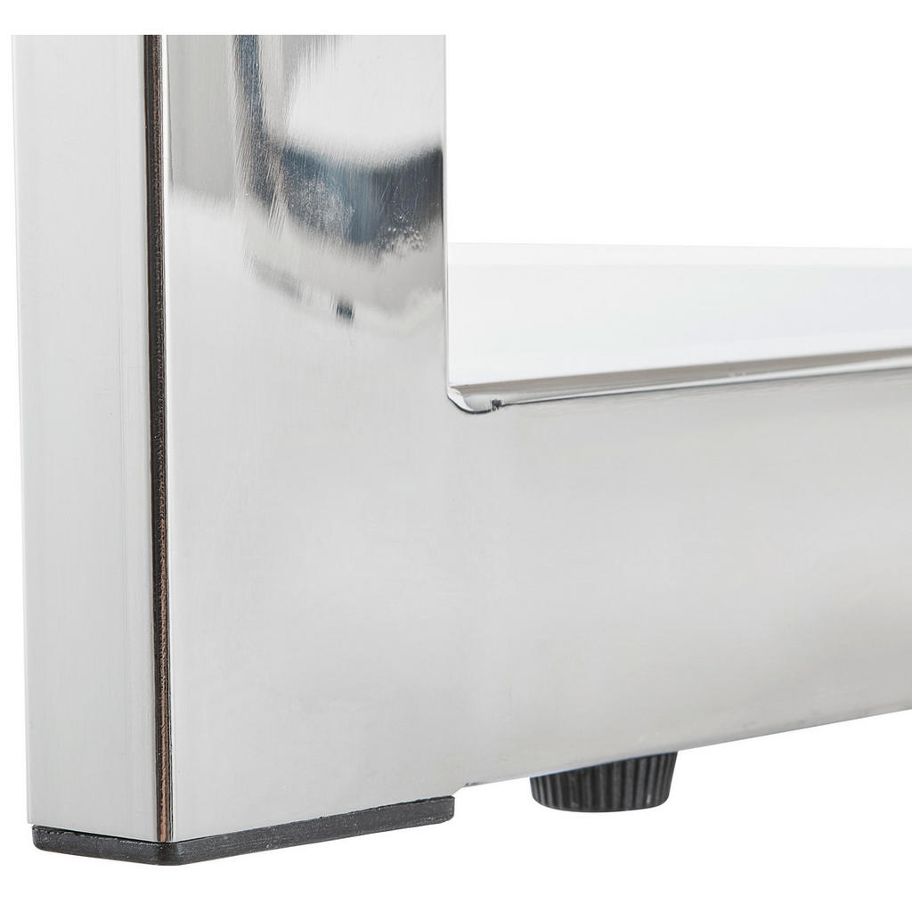 Thumbnail - Livetastic Couchtisch, Eiche, Edelstahl, Holz, Metall, Holzwerkstoff, Eiche, furniert, rechteckig, eckig, 44x60x120 cm, ...