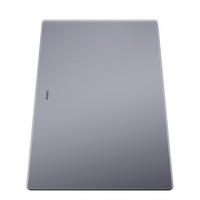 SCHNEIDEBRETT Glas  - Grau, Basics, Glas (43,5/1,7/24cm) - Blanco