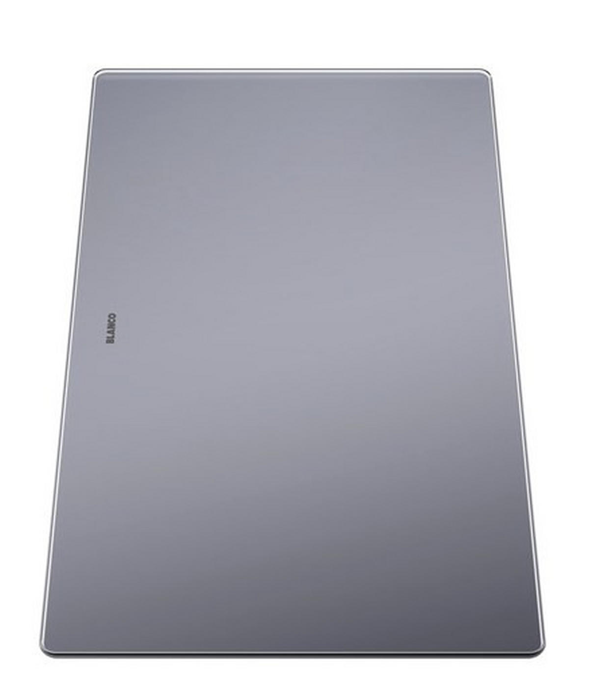 SCHNEIDEBRETT Glas  - Grau, Basics, Glas (43,5/1,7/24cm) - Blanco