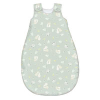 BABYSCHLAFSACKSET Igelchen    68/74   - Weiß/Grün, Basics, Textil (68/74null) - Avelia