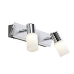 STRAHLER 36/7/5 cm  - Chromfarben, KONVENTIONELL, Glas/Metall (36/7/5cm) - Novel