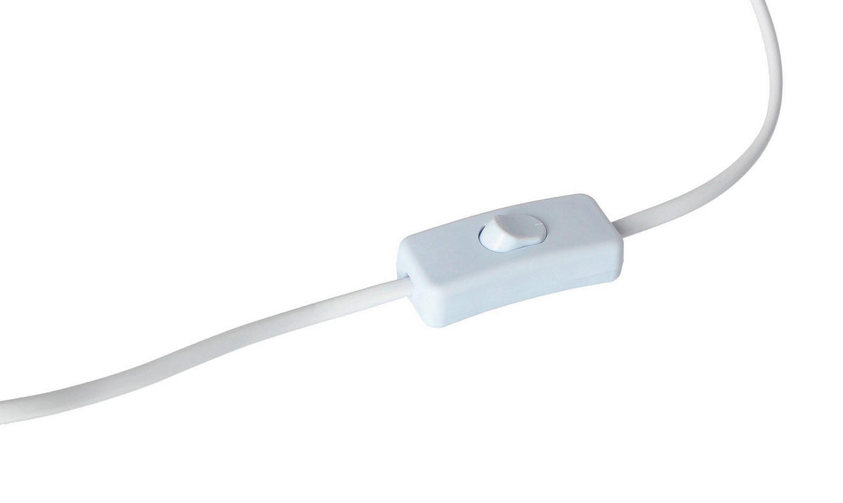 BORDSLAMPA 15/15/32 cm   - vit/beige, Klassisk, textil/plast (15/15/32cm)