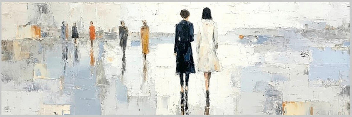 METALLBILD Abstraktes  - Multicolor, Basics, Metall (60/180/4cm) - Euroart