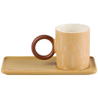 HRNČEK NA KÁVU nový kostný porcelán (new bone china) keramika  - Lifestyle, keramika - Novel