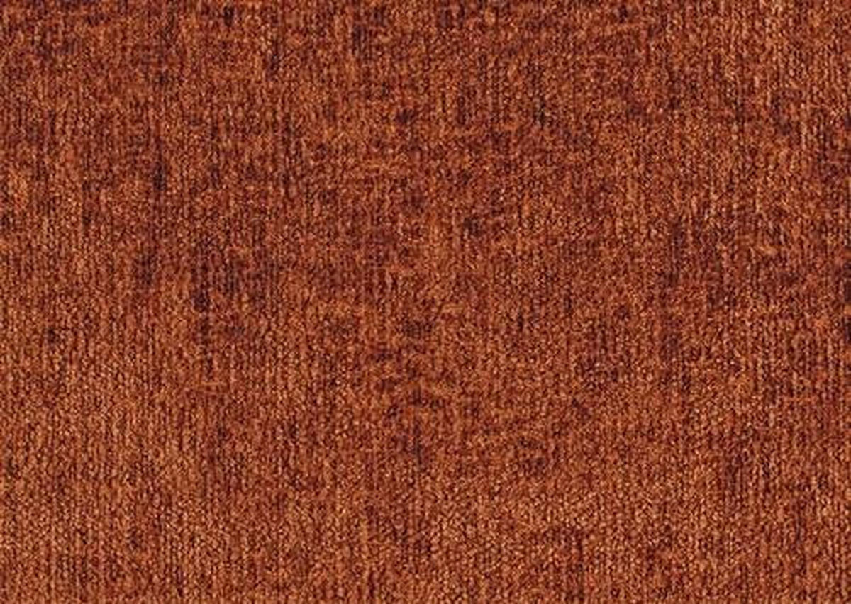 ECKSOFA in Chenille Rotbraun  - Rotbraun/Schwarz, Design, Kunststoff/Textil (307/194cm) - Carryhome