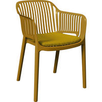 STAPELSESSEL Gelb  - Gelb, Basics, Kunststoff/Textil (55/80/60cm) - Ambia Garden