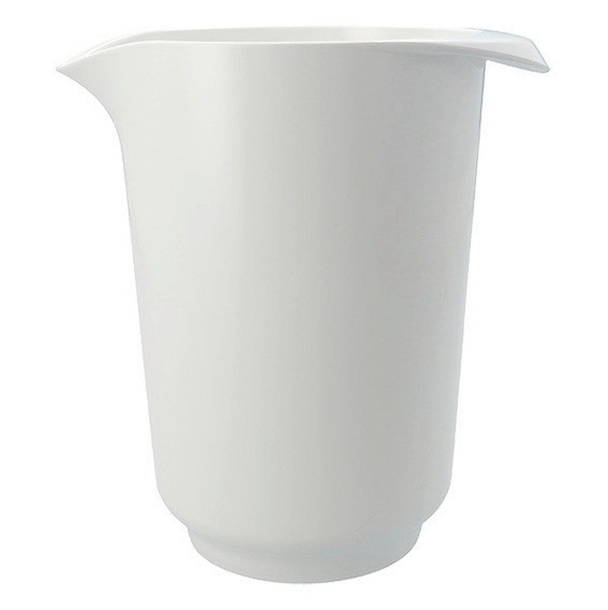 RÜHRSCHÜSSEL - Weiß, Design, Kunststoff (1l) - Birkmann