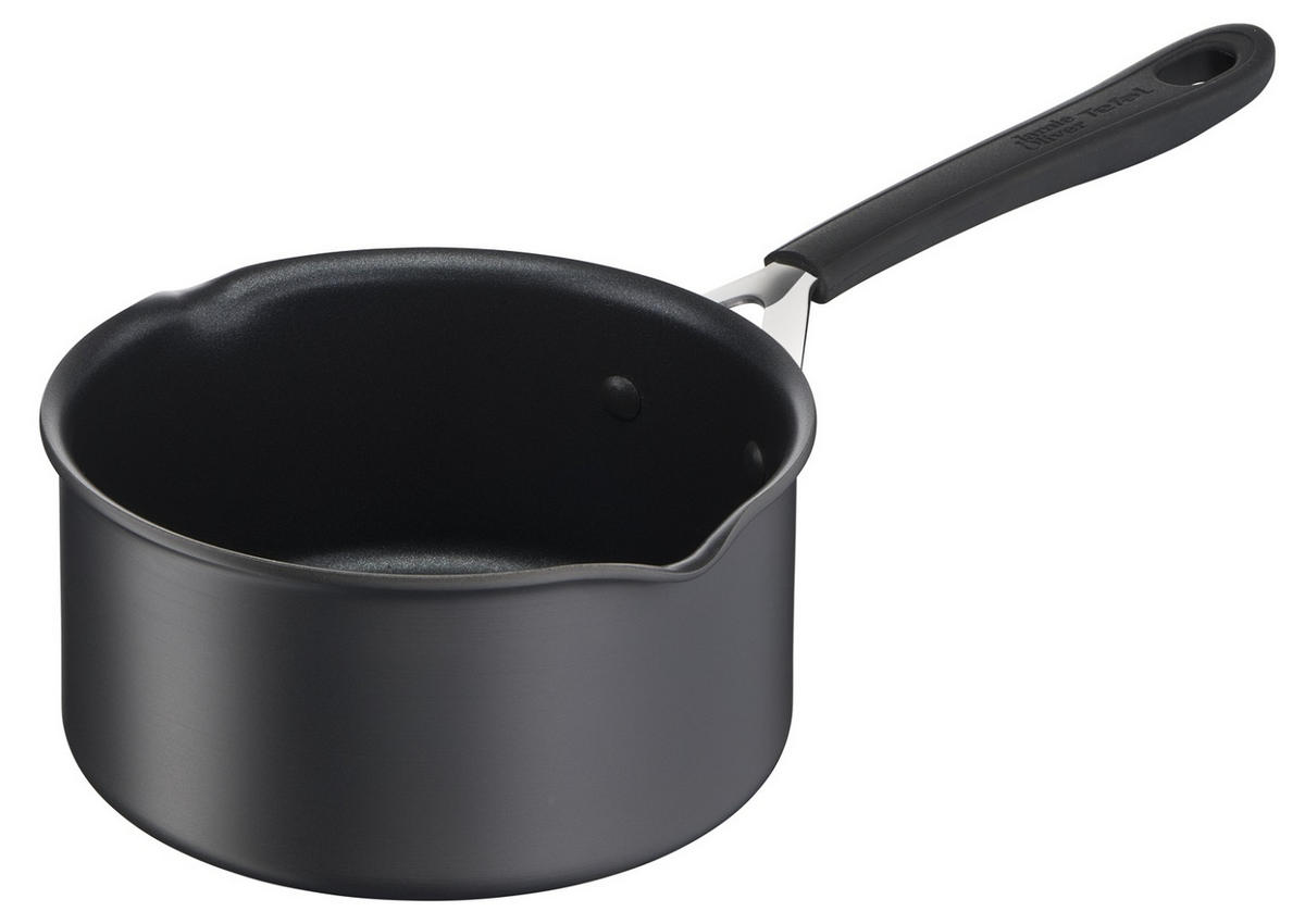 STEKGRYTA 18 cm  - svart/transparent, Design, metall/glas (18cm) - Tefal