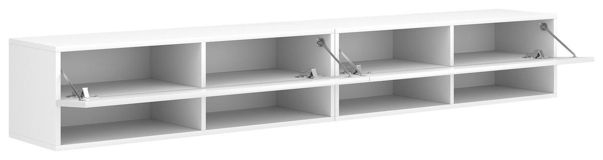 LOWBOARD DERBY  in 200/31,5/32,5 cm  - Weiß, Design, Holzwerkstoff (200/31,5/32,5cm) - Livetastic